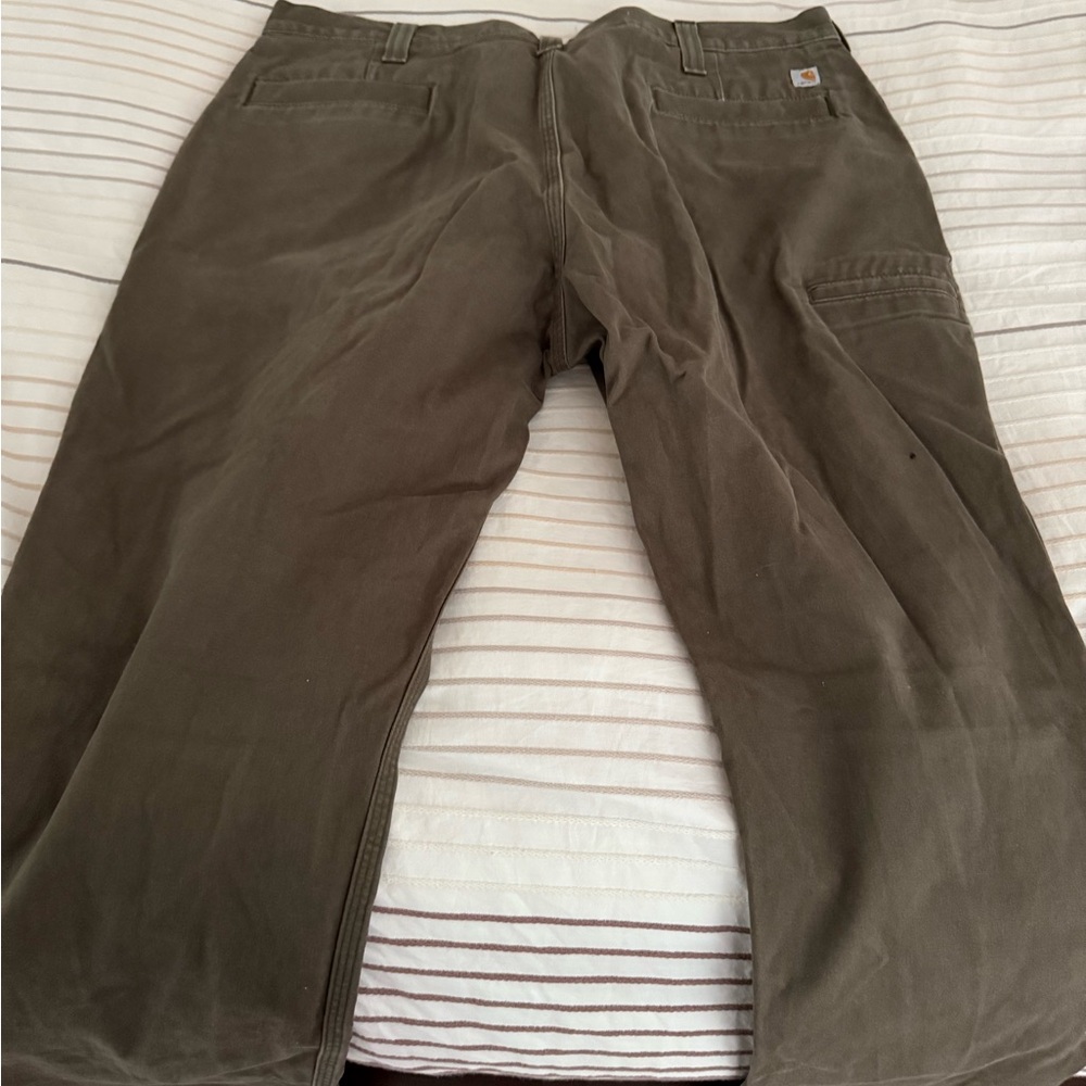 Carhartt Men's Olive Cargo Pants